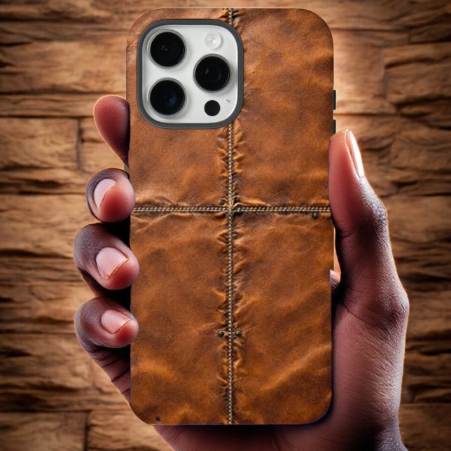 Cross Craft Leder iPhone 16 Pro Max Hülle (Von Creator hochgeladen)