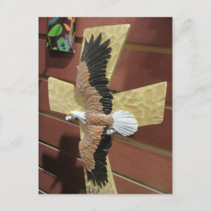 Cross & Eagle Postkarte