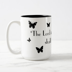 Cross Faith Collage Tasse
