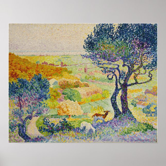 Cross - La Pleine De Bormes 1907 Poster (Vorne)