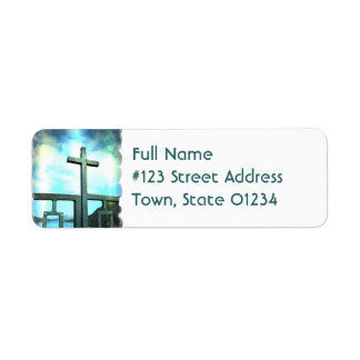 Cross-Mailing-Etikett