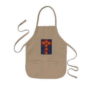 Cross Motif Children's Schürze