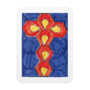 Cross Motif Magnet