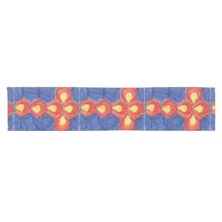 Cross Motif Table Runner Kurzer Tischläufer
