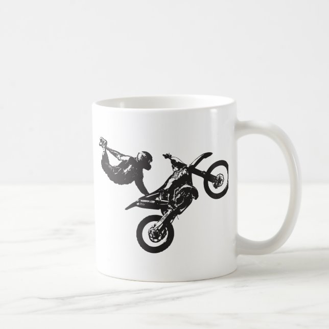 Cross-Motorrad 2 Kaffeetasse (Rechts)