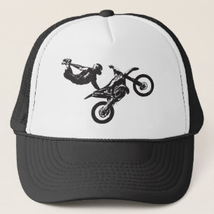 Cross-Motorrad 2 Truckerkappe