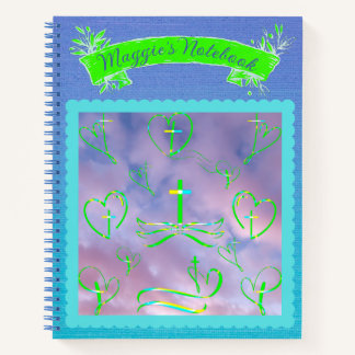 Cross My Heart Notebook Notizbuch