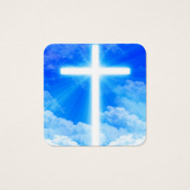 Cross of Light Jesus Christ Customizable Christian
