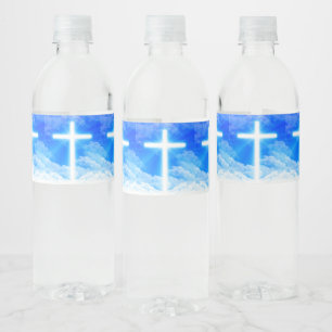 Cross of Light Jesus Christ Customizable Christian