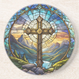 Cross Sandstone Untersetzer