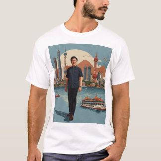 Cross-Strait Tapestry: Fortschritt, Erbe und Har T-Shirt
