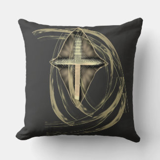 Cross T shirt Christian Design Kissen