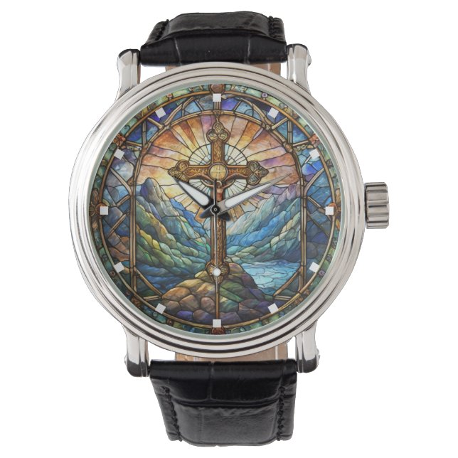 Cross Watch Armbanduhr (Vorderseite)