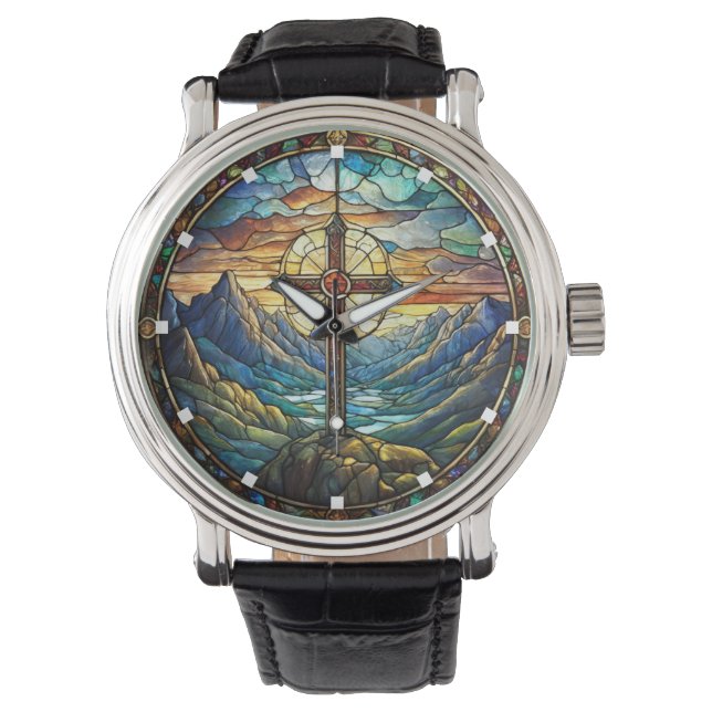 Cross Watch Armbanduhr (Vorderseite)