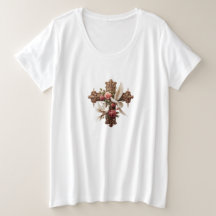 Cross with Doves - Christian Faith Inspirational D