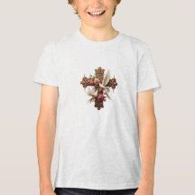 Cross with Doves - Christian Faith Inspirational D