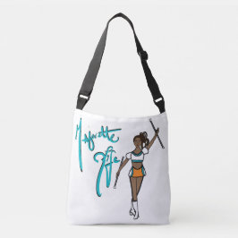 Crossbody Bag Aqua Orange Tragetaschen Mit Langen Trägern