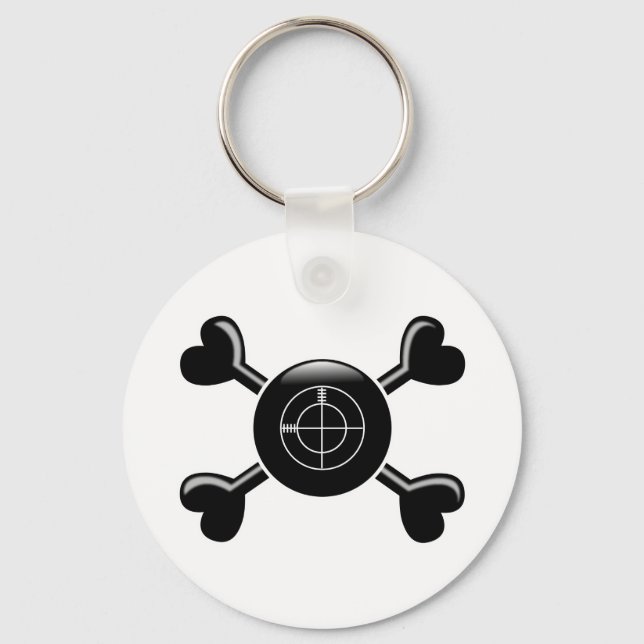 Crossbones CounterStrike Schlüsselanhänger (Vorderseite)