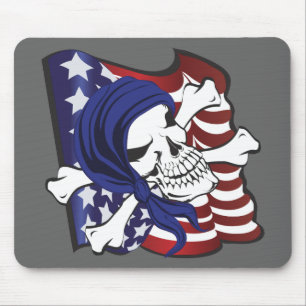 Crossbones USA Mousepad