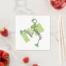 CrossCountry Grass Runner Paper Napkins
