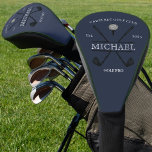 Crossed Clubs Golf Club Name Golf Headcover<br><div class="desc">Erstellen Sie Ihre eigene Crossed Clubs Golf Club Name Golf Head Cover! Personalisieren Sie dieses Design mit Ihrem eigenen Text. Sie können dieses Design weiter anpassen,  indem Sie auf Wunsch die Schaltfläche "Details bearbeiten" auswählen.</div>