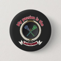 Crossed Lacrosse Sticks Ball Passport Spiel