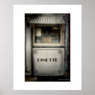 Crosser Diner Lisbon Ohio Poster Druck