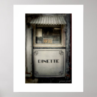 Crosser Diner Lisbon Ohio Poster Druck