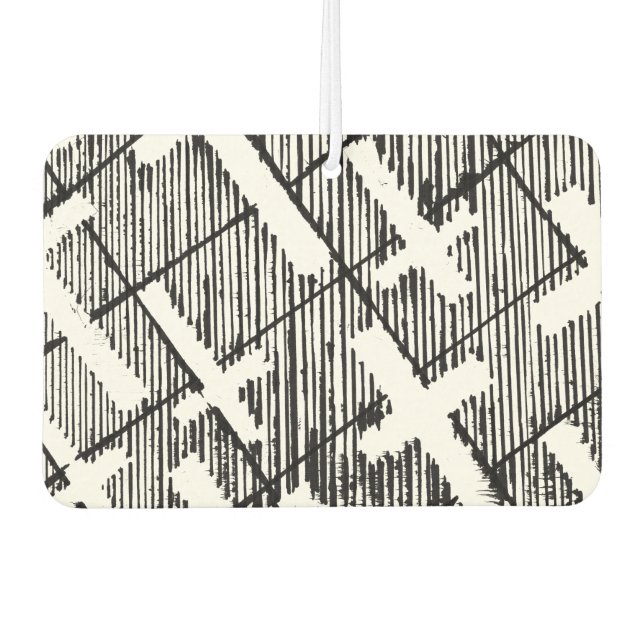 Crosses Muster Original Art Goth Air Freshener Autolufterfrischer (Vorderseite)