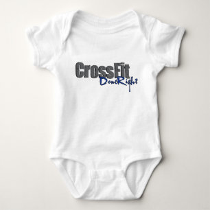 CrossFit DoneRight Logo Baby Strampler