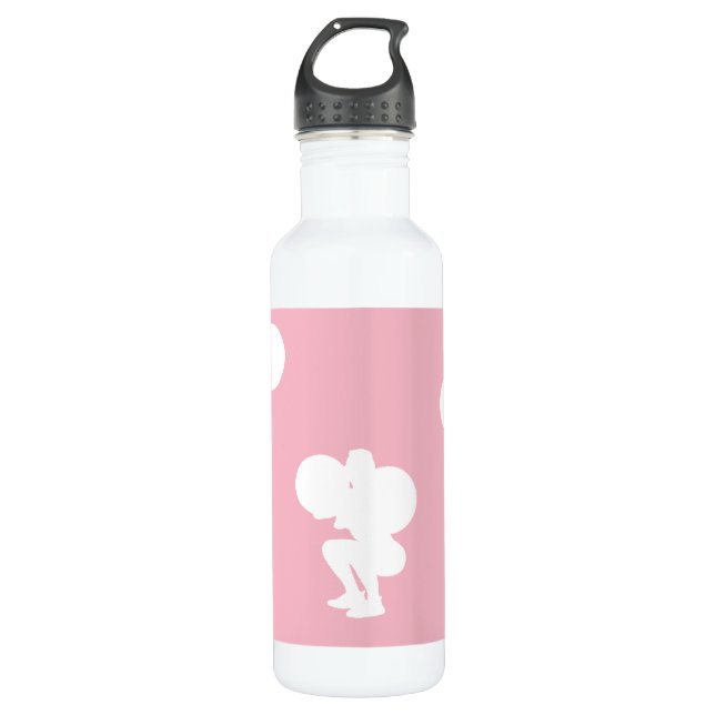 Crossfit Druckgeber Trinkflasche (Vorderseite)
