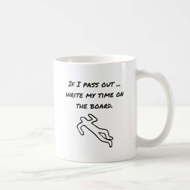 Crossfit-Inspirierte Neuheits-Kaffee-Tasse Kaffeetasse (Rechts)