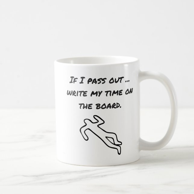 Crossfit-Inspirierte Neuheits-Kaffee-Tasse Kaffeetasse (Rechts)