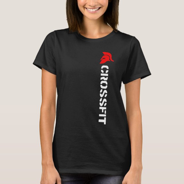CROSSFIT SPARTANISCHE T-Shirt (Vorderseite)