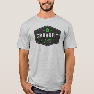 CrossFit Stadt-Grenze-Logo-Shirt T-Shirt