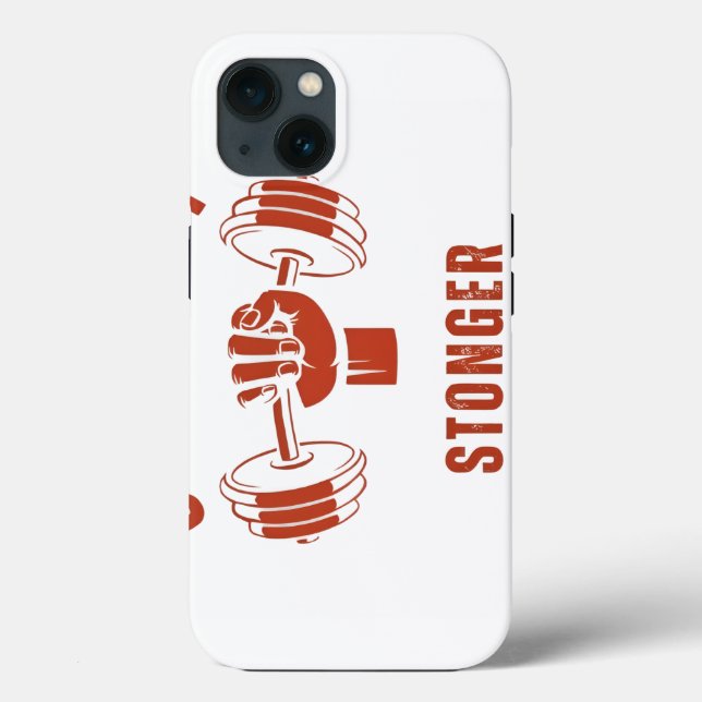 CrossFit Stronger--Power & Strength Mindset Case-Mate iPhone Hülle (Rückseite)