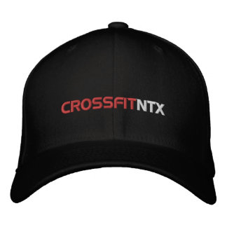 CrossFitNTX - Black Hat Bestickte Kappe
