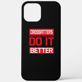 Crossfitter macht es besser - Crossfit Case-Mate iPhone Hülle