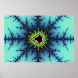 Crosshairs - Fraktal Poster