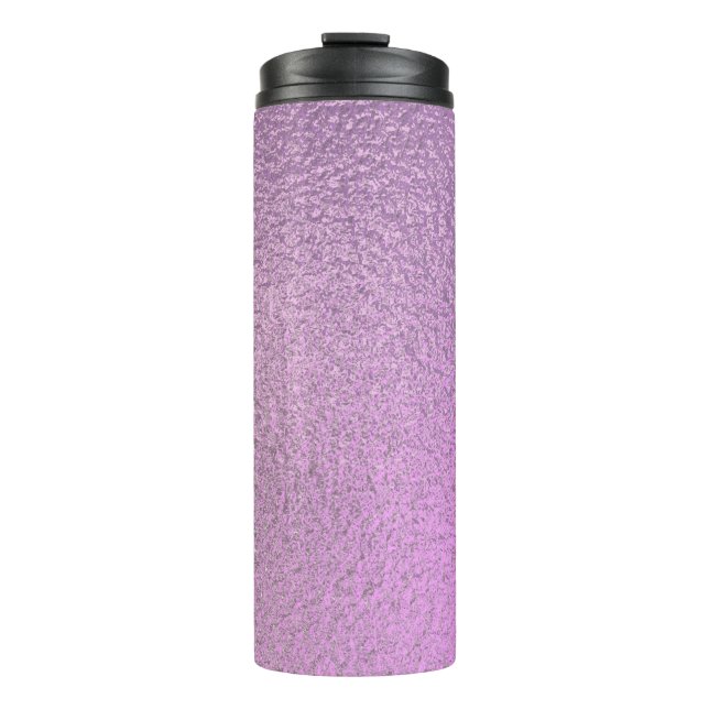 Crosshatch Charm: Abstraktes geometrisches Array Thermosbecher (Vorderseite)
