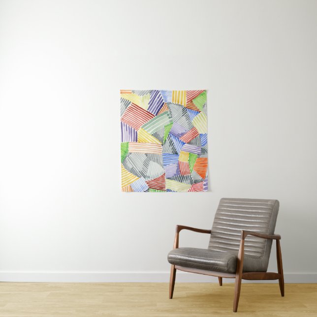 Crosshatch Quilt I Wandteppich (Beispiel)