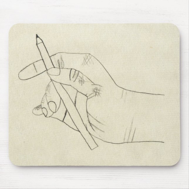Crosshatched Handmousepad Mousepad (Vorne)