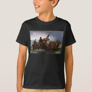 Crossing Delaware 1776: General George Washington T-Shirt
