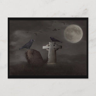 Crossing-Friedhof-Postkarte Postkarte