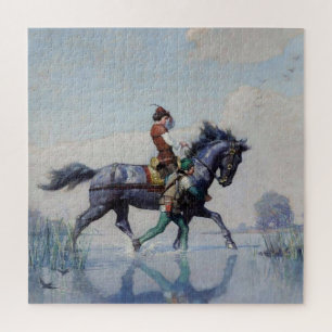 „Crossing the Fens“ von NC Wyeth