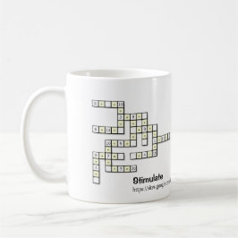 Crossmath Puzzle 1 Coffee Mug Kaffeetasse