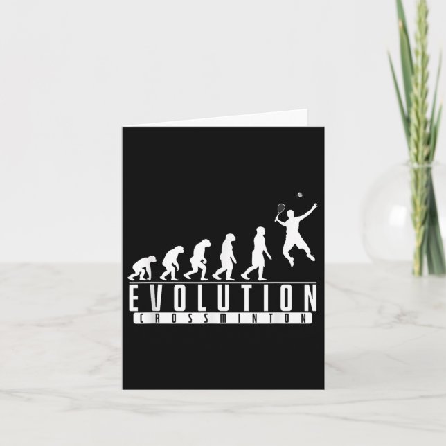 Crossminton-Evolution Karte (Vorderseite)