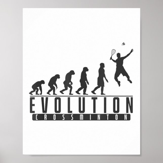 Crossminton Evolution Speedminton Poster (Vorne)