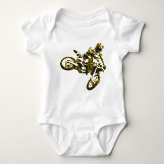 Crossmotorrad Baby Strampler