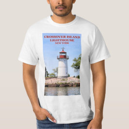 Crossover Island Lighthouse, New York T - Shirt